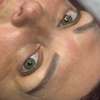 cosmetic tattoo freckles face